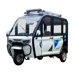 Customized electric tricycle, fully enclosed for adults, household use, picking up children with sheds, elderly women carrying p