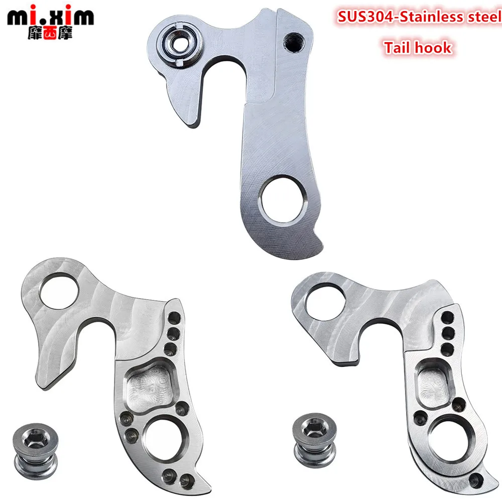 

New MTB Bicycle Stainless steel tail hook Road Bike Rear Derailleur Hanger Racing Cycling Mountain Frame Gear hanging lugs Parts