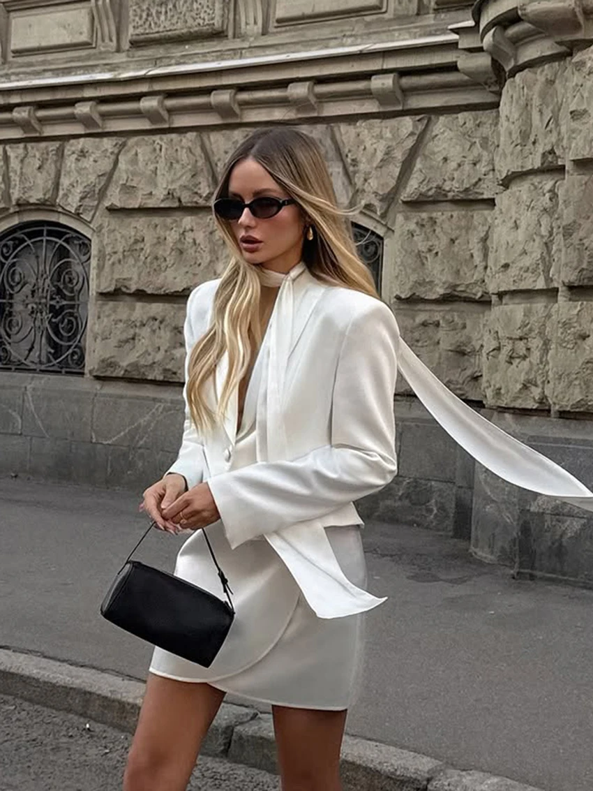 

Marthaqiqi Winter Female Nightgown Suit Turn-Down Collar Sleepwear Long Sleeve Pajama Lace Up Nightie Skirts Women Nightwear Set