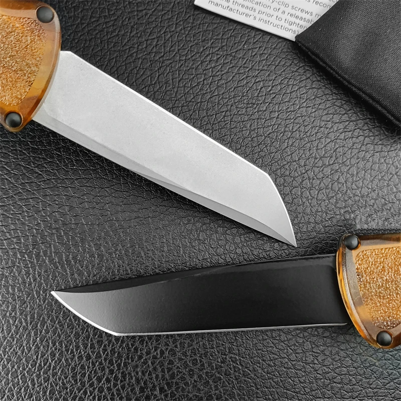 BM5370 PEI Handle in Two Styles, Tactical Hunting, Hiking, Survival EDC Gift Collection Folding Knife