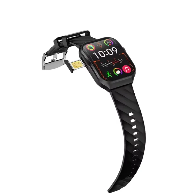 2025 B7 4g Smartwatch 2.04 Polegadas Amoled 650mAh NFC À Prova D 'Água Carregamento Sem Fio Esportes Saúde Smartwatch