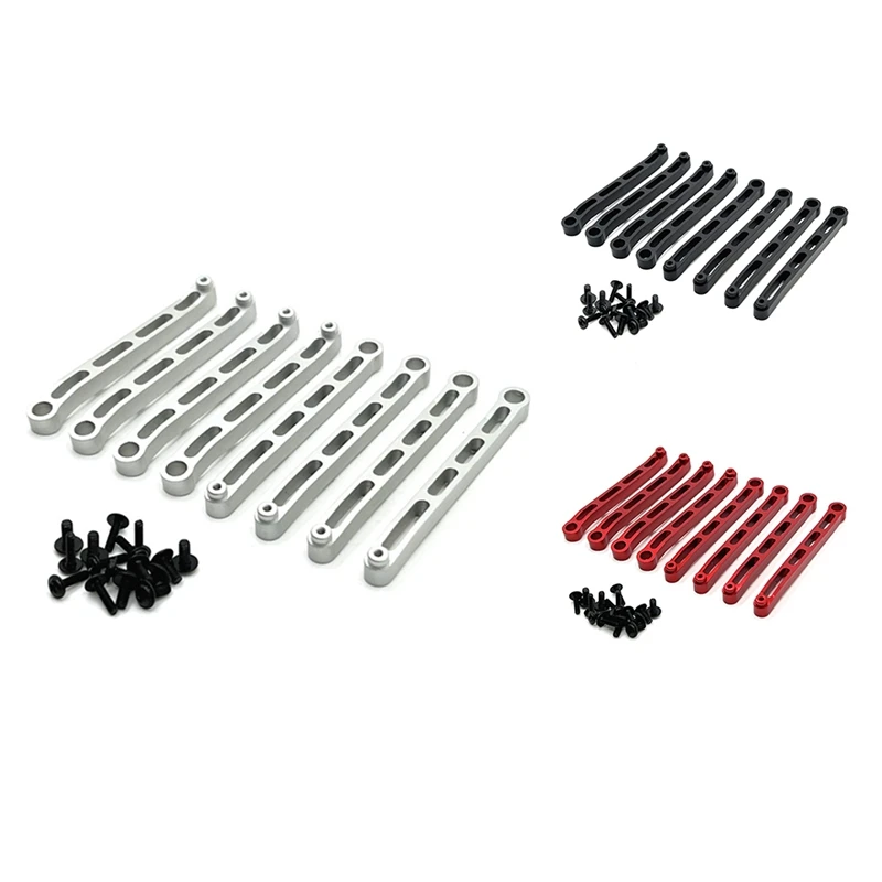 

MN78 Metal Chassis Links Pull Rod Tie Rod Set For MN78 MN-78 MN 78 1/12 RC Car Upgrades Parts Accessories