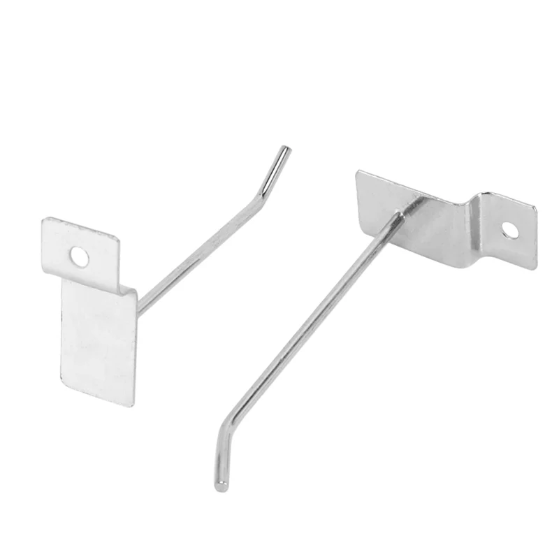 

AB35-100 X Slatwall с одним крючком, штифт для магазина, вешалка с зубцами для дисплея, 100 мм