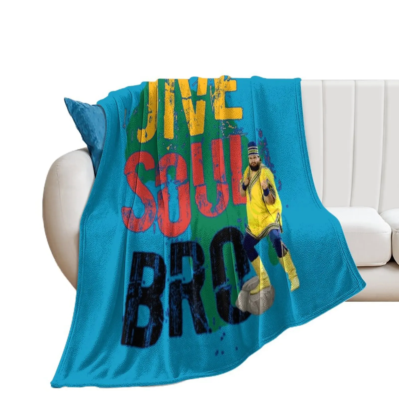 Jive Soul Bro Shirt Throw Blanket Luxury Brand Sofa Throw Nap Fashion Sofas Blankets