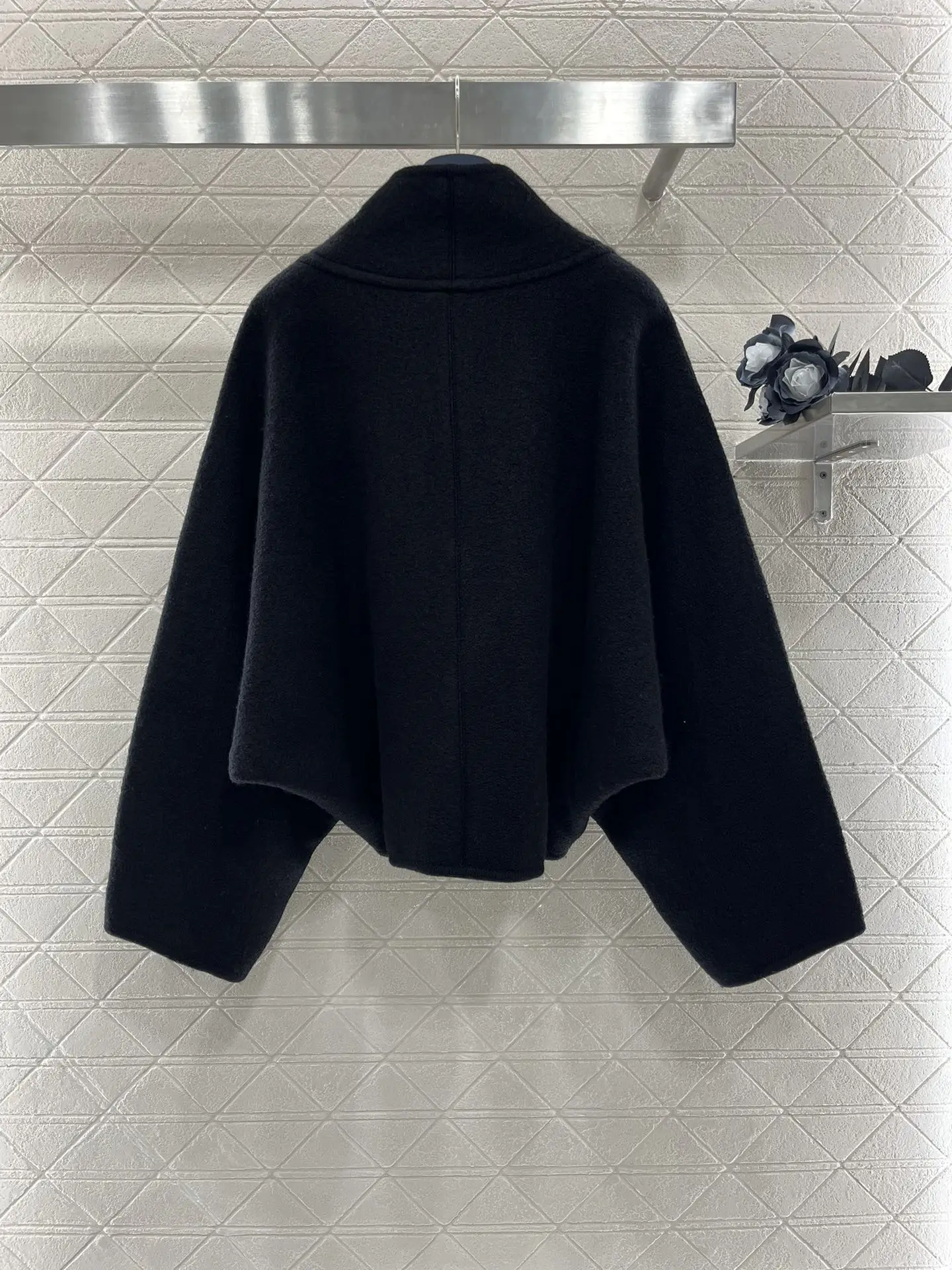 Women\'s Wool Cloak Coat, New, Autumn, Winter, 10-2024