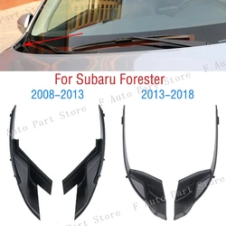 Envoltura de parabrisas delantero para Subaru Forester SH SJ, Panel de tapa de cubierta embellecedora de esquina de limpiaparabrisas, 2008-2013, 2013, 2014, 2015, 2016, 2017