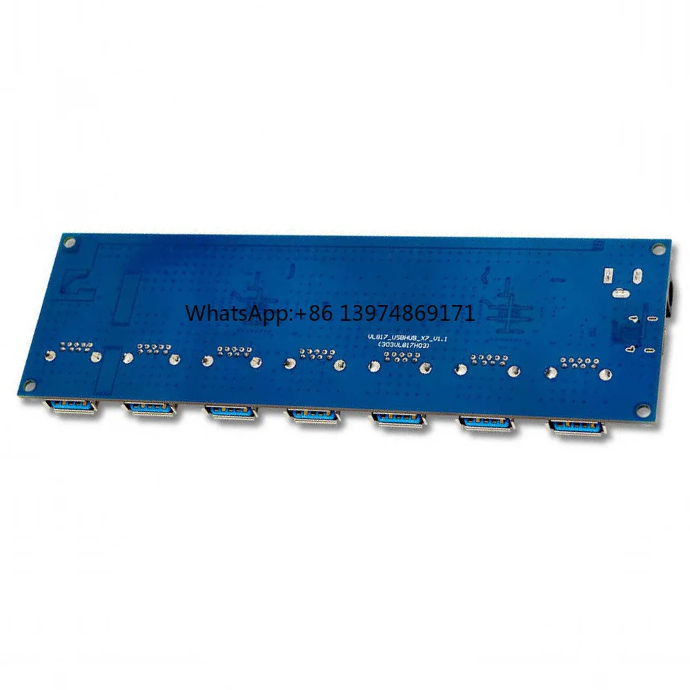 VL817 USB3.0 3.1 HUB High-speed Hub Module 1 to 7 Port  Type-C Interface  with Current Backflow Prevention Function