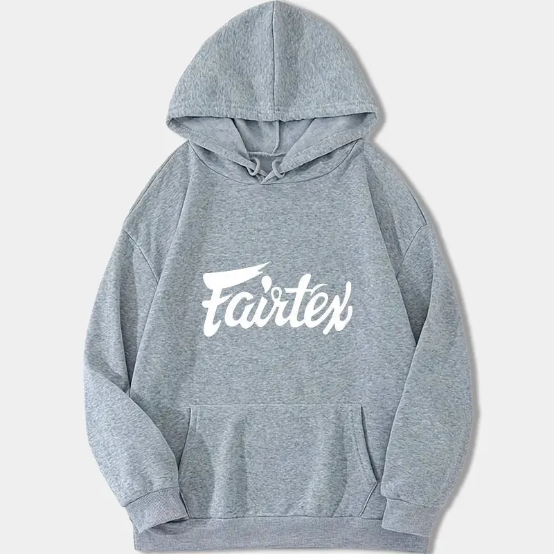 Fairtex Thailandia Felpa con cappuccio Muay Thai Kickboxing Abbigliamento sportivo casual Unisex Autunno Inverno Allentato Street Fashion Hipster Pullover con cappuccio