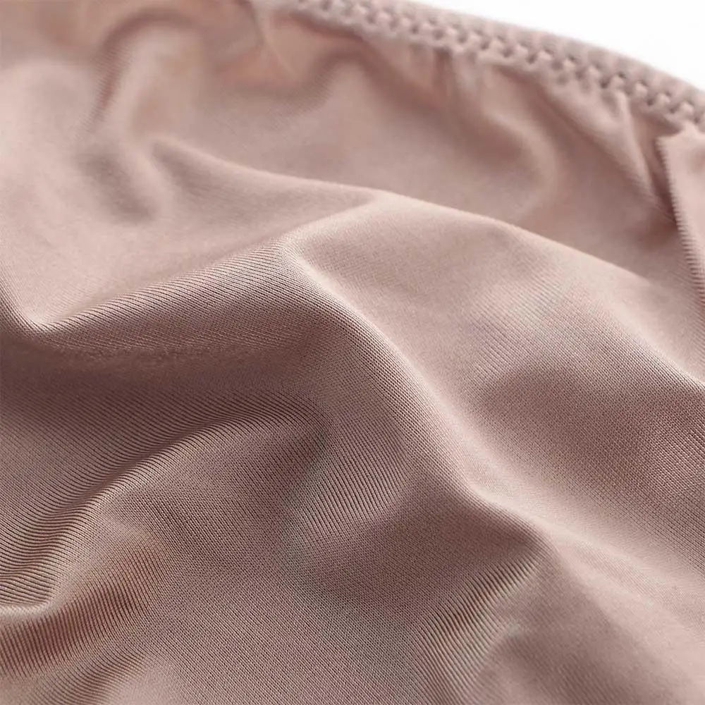 تنفس ينغيرييس السيدات مغرية منخفضة الخصر سلس لامعة حزام ملخصات مثير T-الظهر g-سلسلة الحرير الجليد ثونغ النساء سراويل