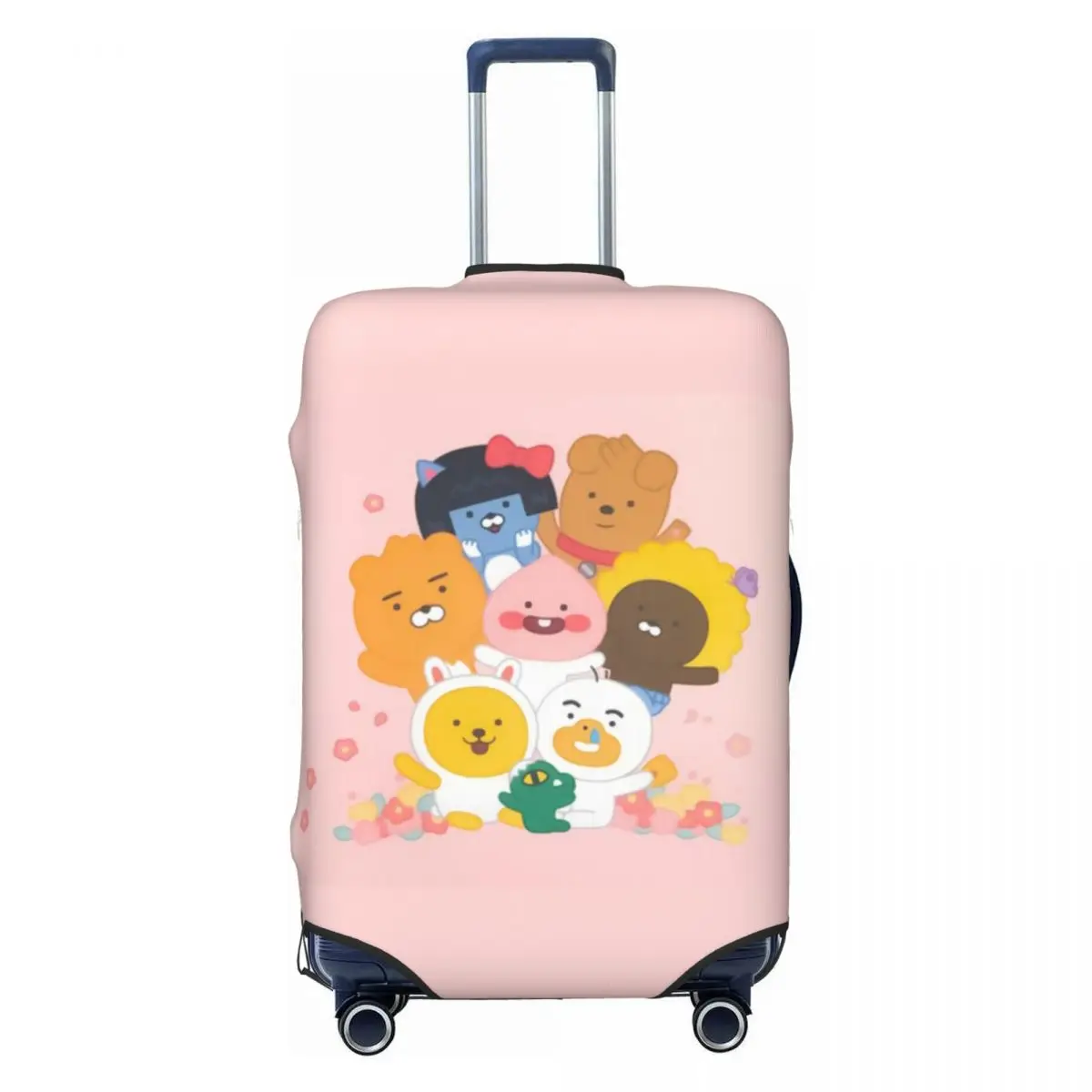 

Пользовательский K-Kakaoed Ryan Apeach чехол для багажа эластичный дорожный чемодан защитные чехлы костюм для 18-32 дюймов