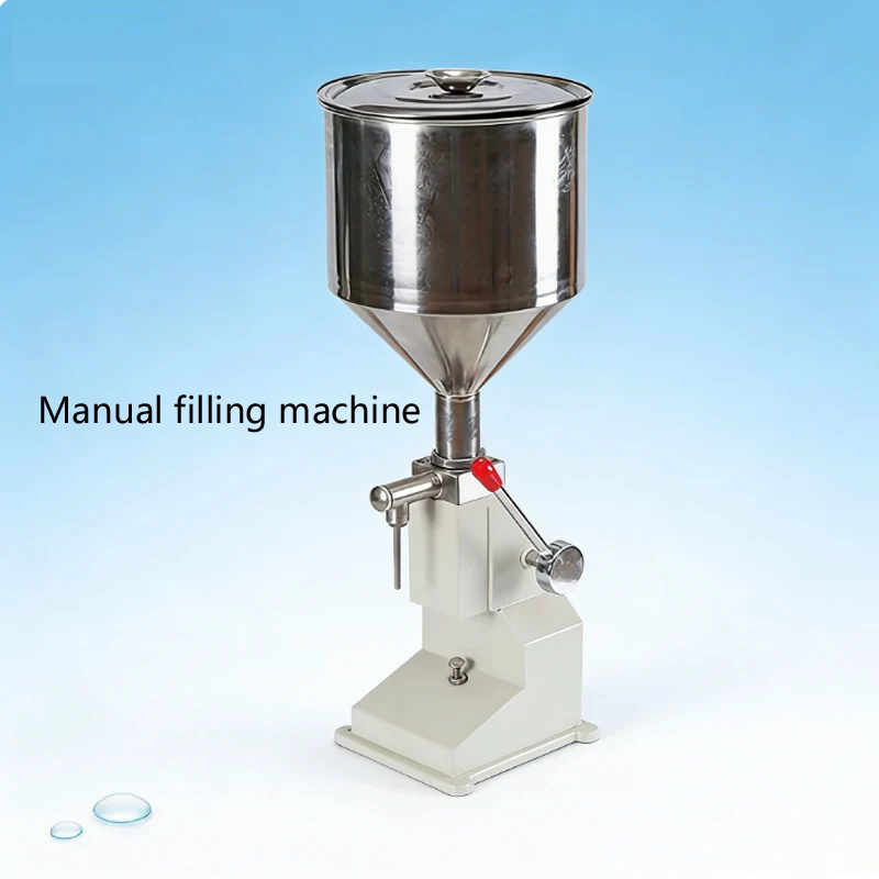 Honey Filling Machine Manual Liquid Paste Bottle Filler Cosmetic Cream Pasta Sauce Peanut Butter Food Packaging