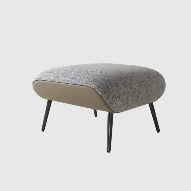 

Modern design fabric footstool living room thickened footstool