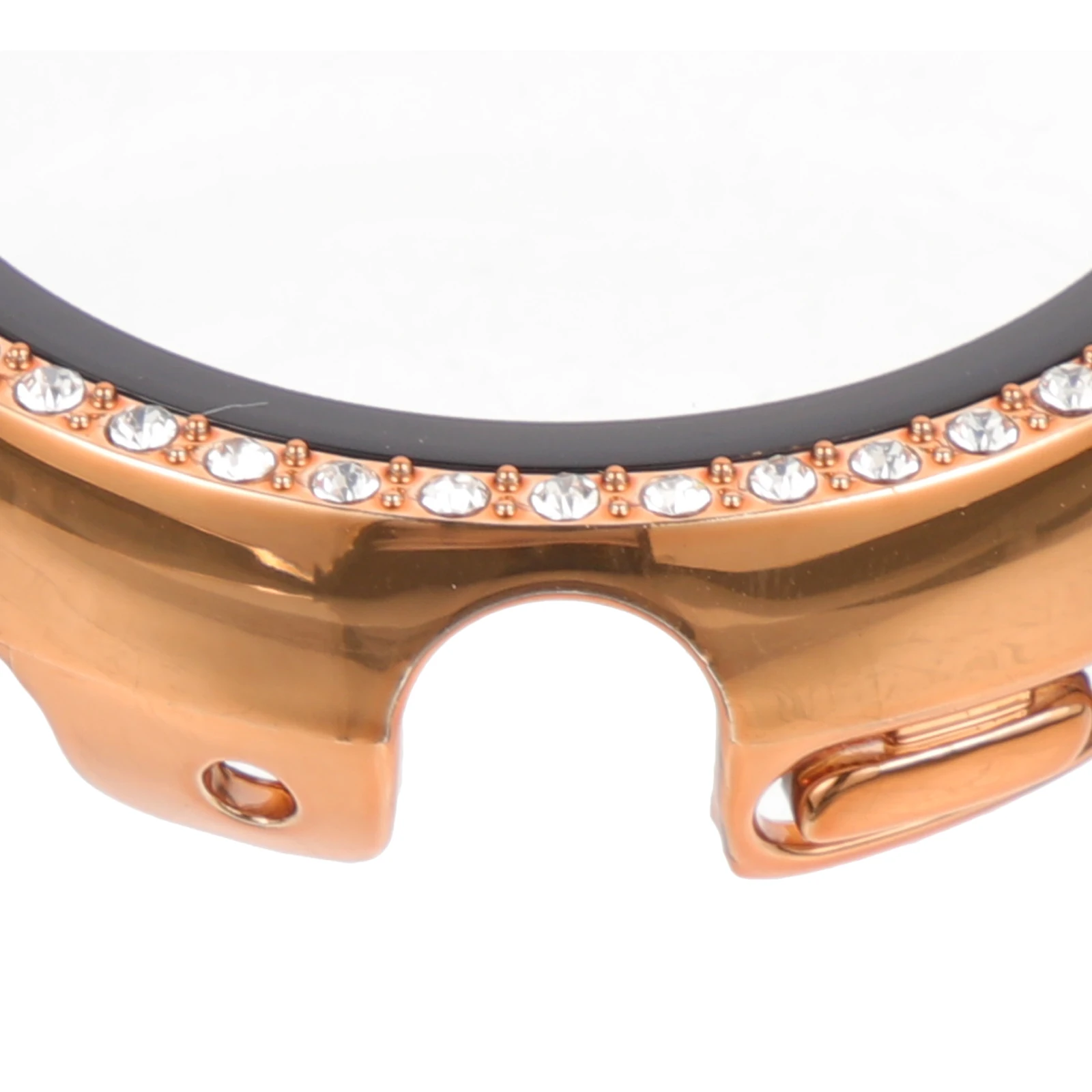 Protetor de tela de strass Smartwatch à prova de arranhões compatível com Google Pixel Watch Shell Protector