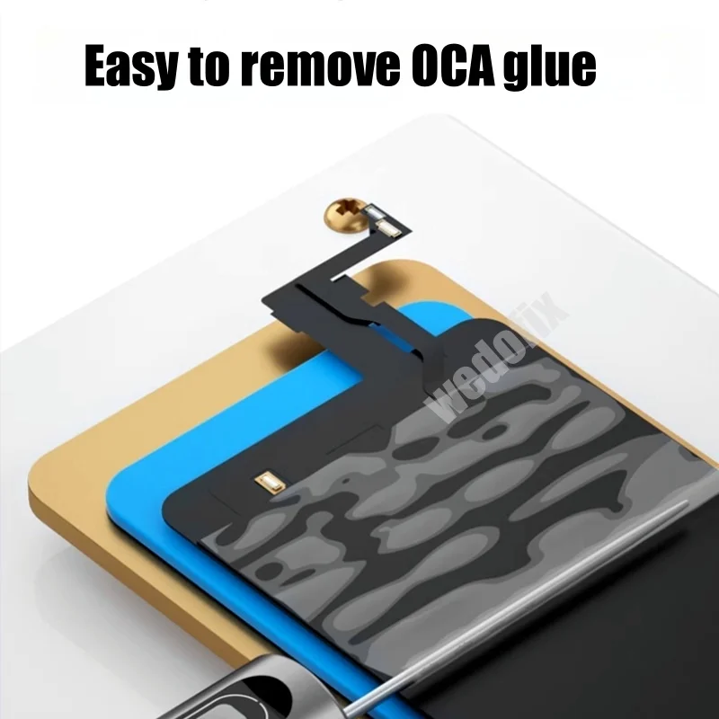 Maant Electric OCA Glue Remover with Dust Light Type C Charging Port for LCD Screen Repair Clean