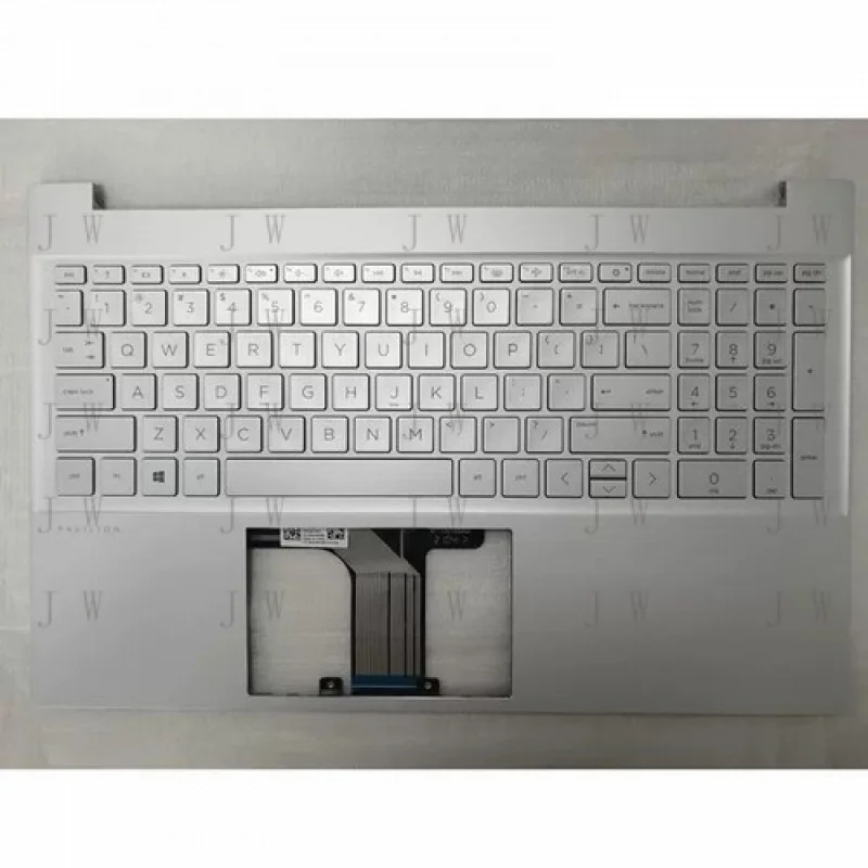

DDZ For HP 15-EG0070WM 15-EG0050WM M08924-001 Gold Palmrest w/Backlit Keyboard