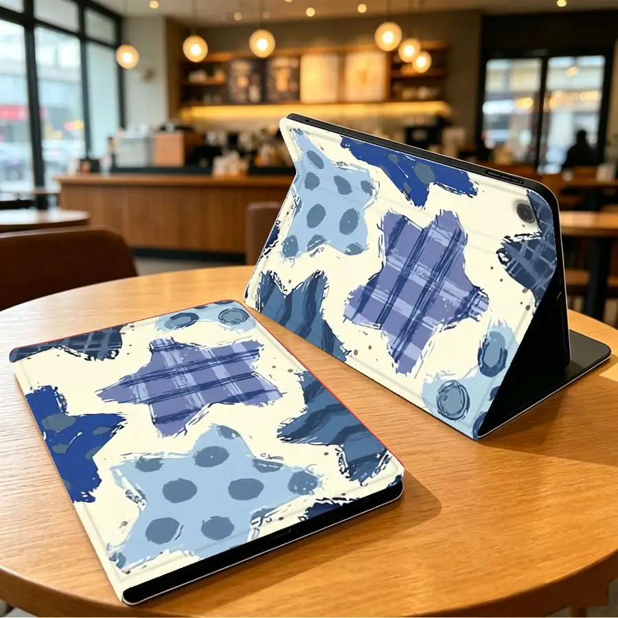 Case for Samsung Galaxy Tab A7 Lite S10FE A11 S10 Plus S9 FE S9+ S10 Lite S11 A9Plus A8 S7 S8+ With Pencil Holder Cute Polka Dot