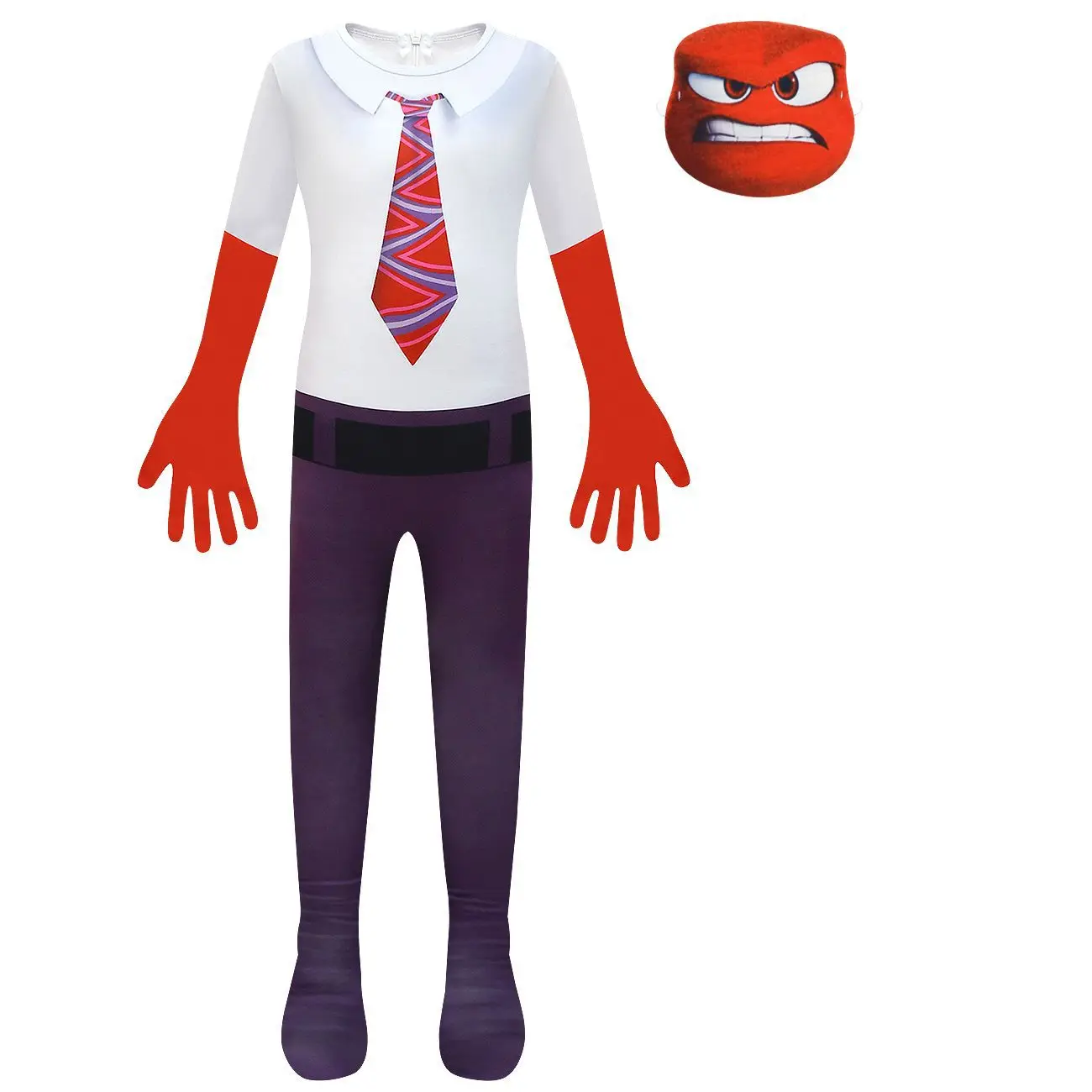 2024 New Kids Cosplay Inside Out 2 Ennui Fear Anger and Gaga Jumpsuit Suit Anime Cosplay Costume Carnival Halloween Costumes
