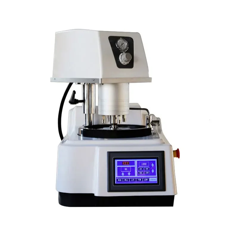 Automatic metallographic grinding and polishing machine, single disc and double disc automatic grinding and polishing equipment