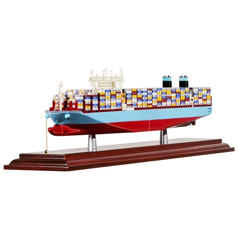 42Cm container ship model ornament simulation ship model