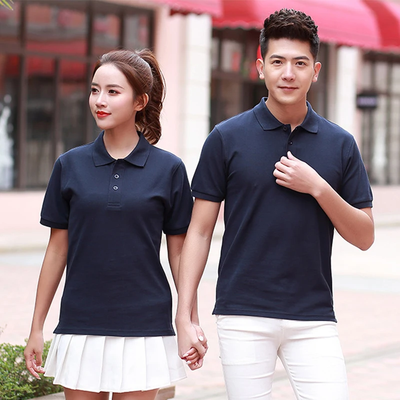 Summer Short Sleeve Polo Shirt Men Casual Fashion t-Shirt Running t-Shirt Outdoor Sport Breathable  Polo Shirt Waiter Overalls