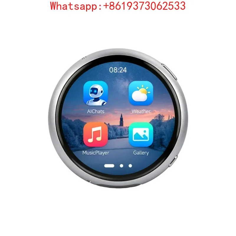 

ESP32-S3 1.75inch AMOLED Round Touch Display Development Board, 466 × 466 Resolution, Aluminum Alloy Case, Onboard Dual Microph