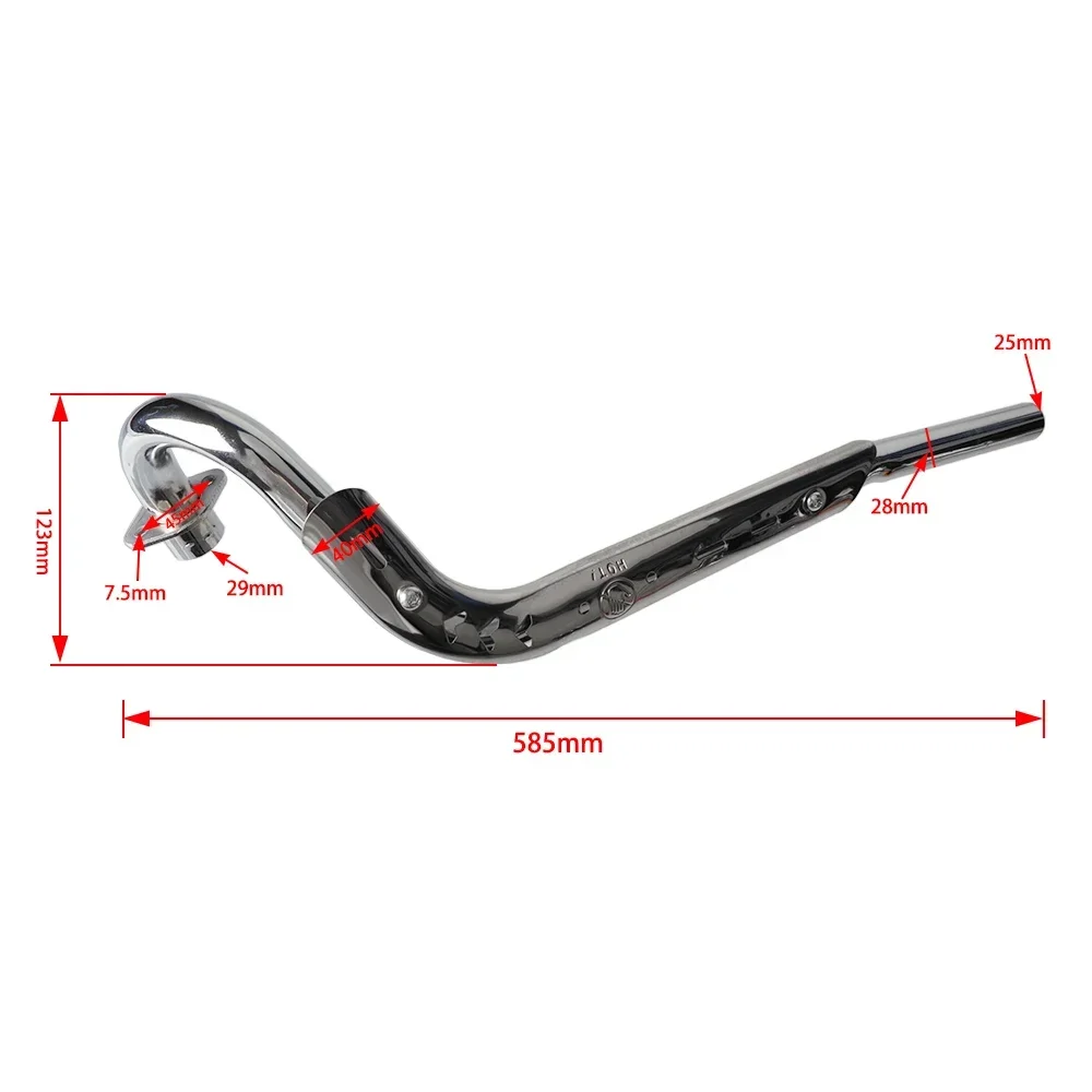 For Kawasaki Motocross Dirt Bike KLX110 Pit Bike MiNi Motorcycle 70cc 110cc 125cc 150cc Motorcycle odified Exhaust Muffler Pipe