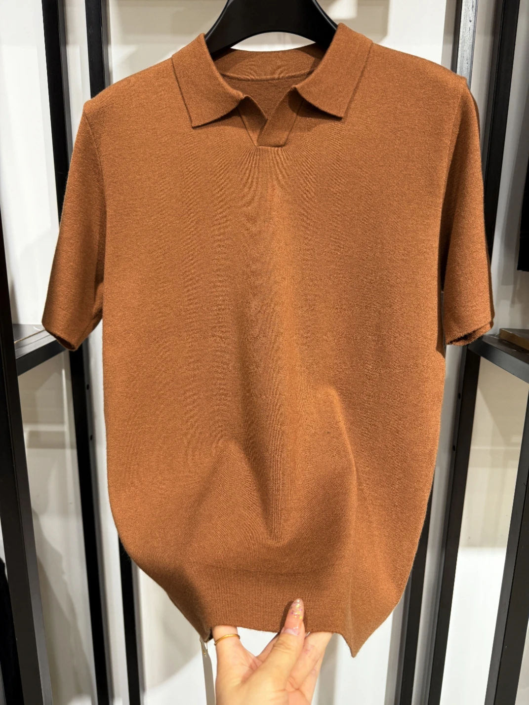 

Z63987 Men's Knitted ort Sve irt Autumn Winter New Arrival High Quali Faionable Casual Trendy Premium Feel