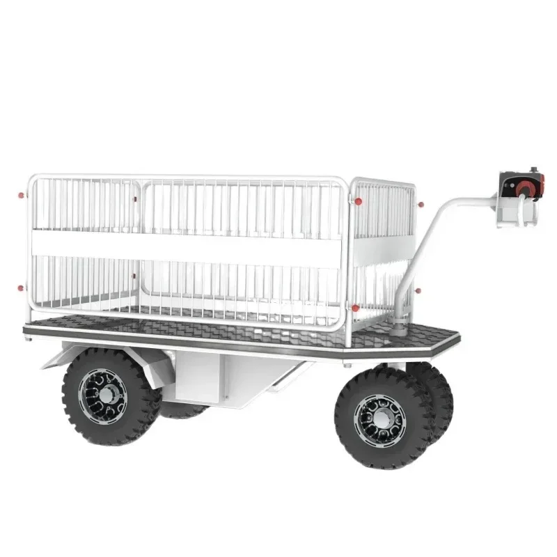 

Electric flatbed truck, high-end food delivery cart, trolley