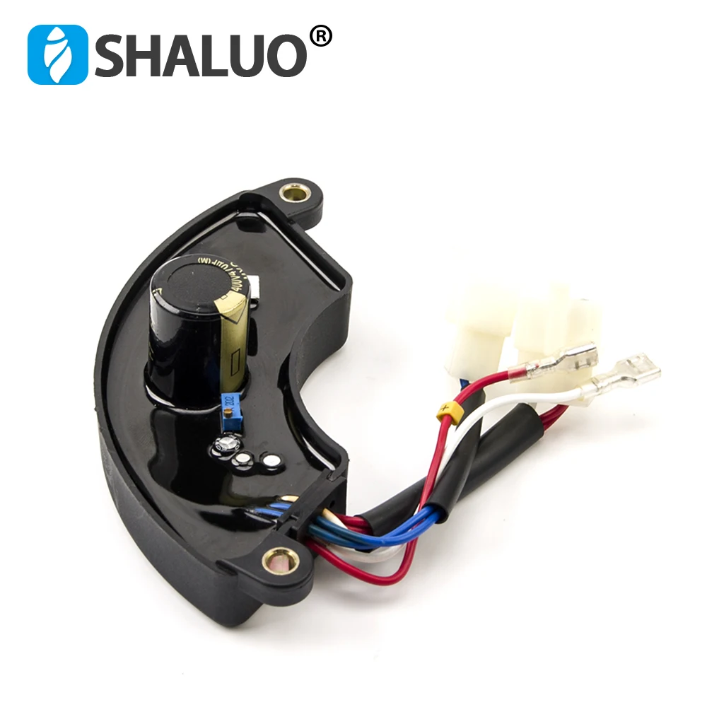 Universal 5KW 6.5KW AVR Three Phase Gasolina Generator Automatic Voltage Regulator Stabilizer Petrol Generator Parts 400V 470UF