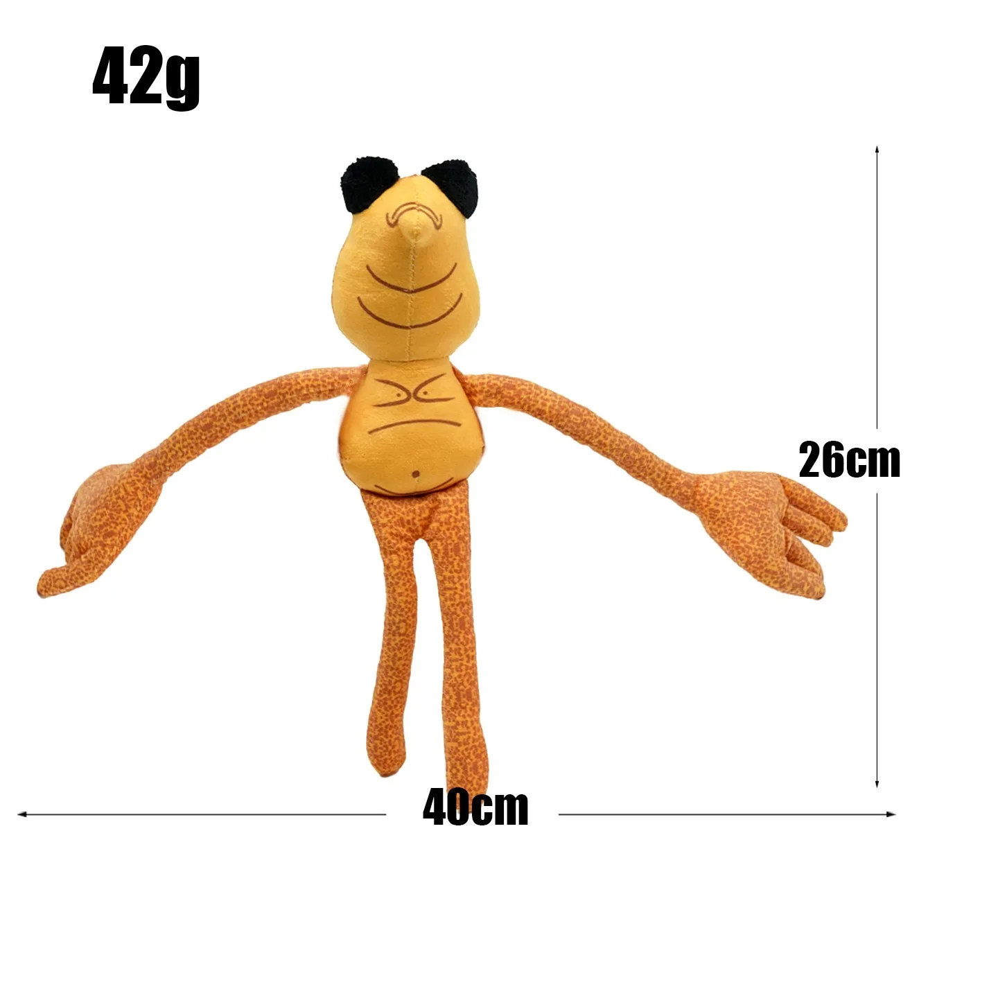 

10.2inch Marcus The Worm Plush Doll Cute Anime Peripherals Toy Birthday Christmas Gift