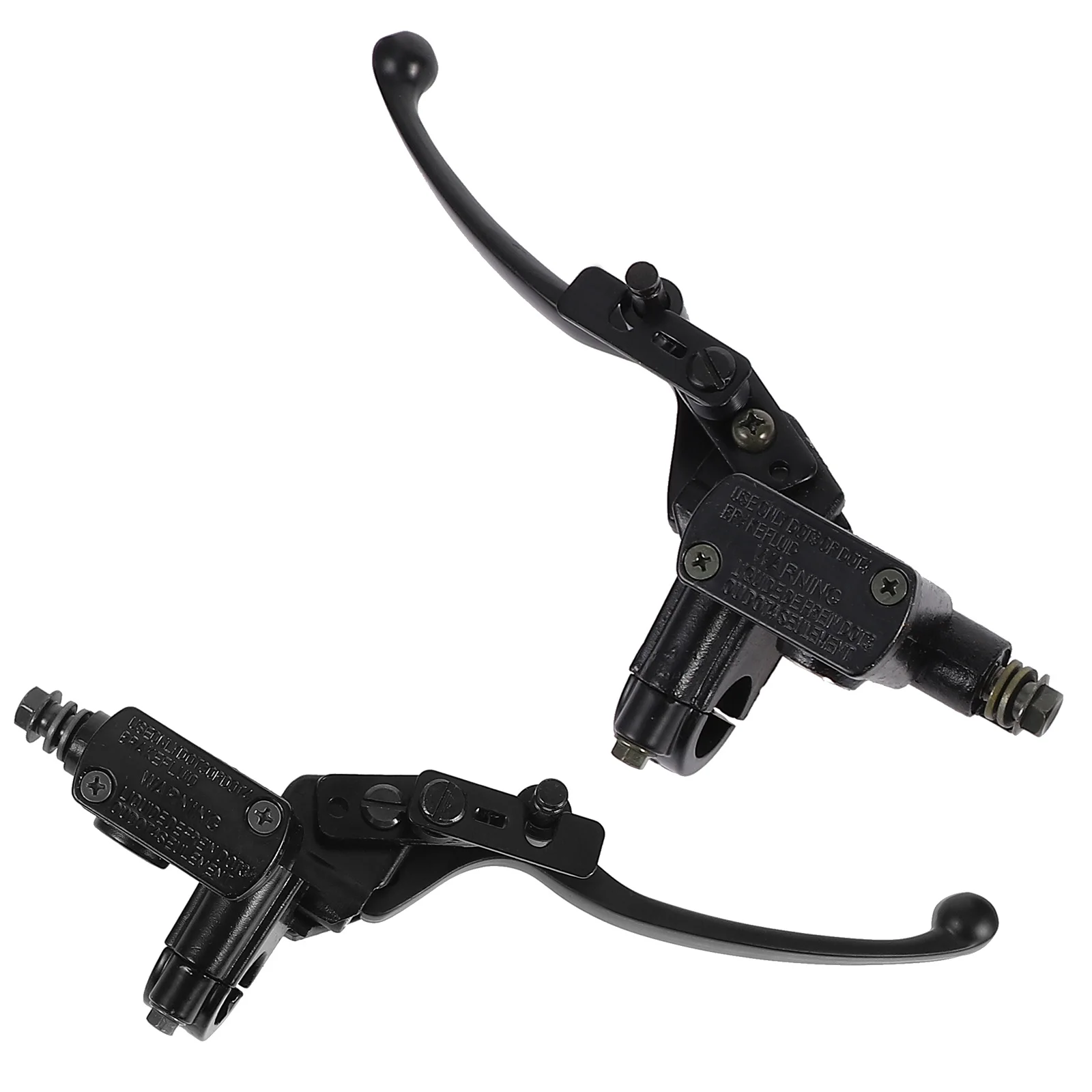 

1Pair Atv Front Hydraulic Brake Master Cylinder Brake Lever Premium Durable Set Parking Handlebar Replacement Accessories