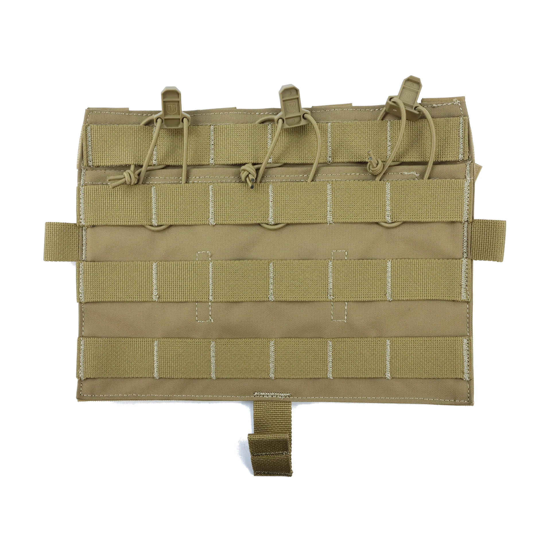 AFG-M041 ApeForceGear Detachable Flap JPC AVS Triple M4 556 Mag Flat Panel Tactical Vest Molle Airsoft Milsim