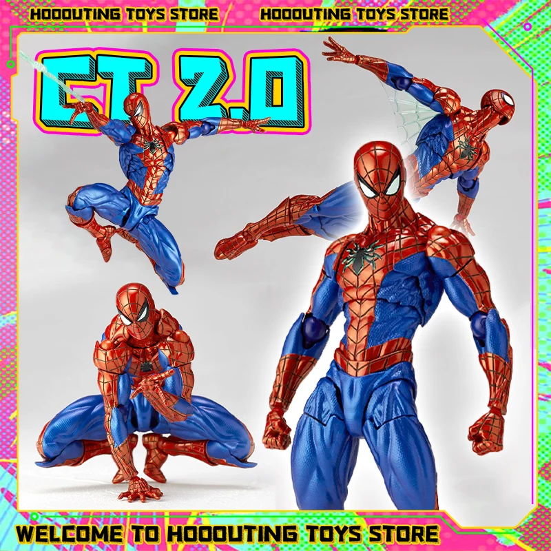 ألعاب CT سبايدرمان المذهلة ياماغوتشي سبايدر مان 2.0 شخصيات الأكشن بيتر باركر شخصيات كرتونية نموذج قابل للجمع ألعاب مخصصة هدايا