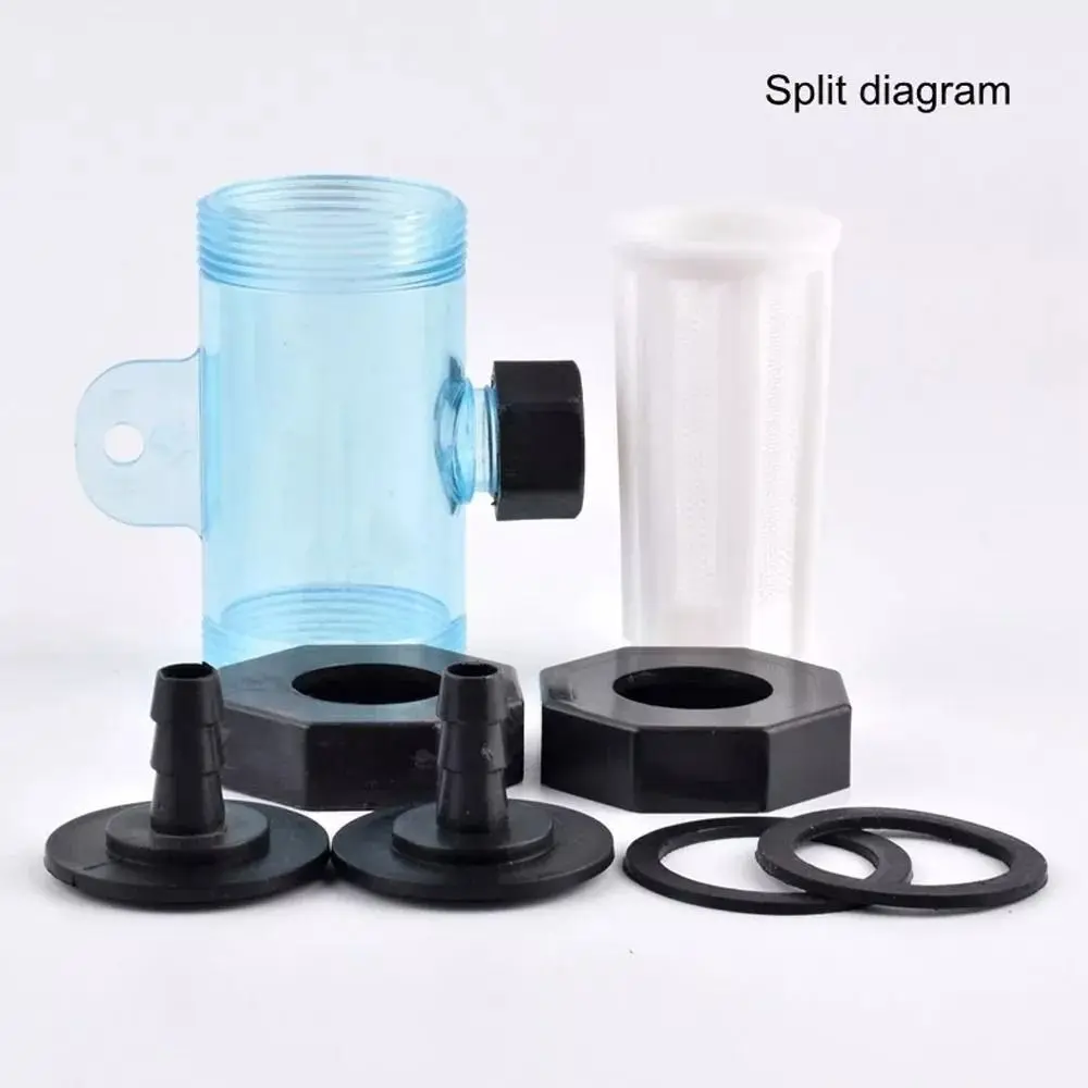 New Transparent Water Hose Filter 8-25mm Portable Car Brake Filter Home Plastic Water Filter