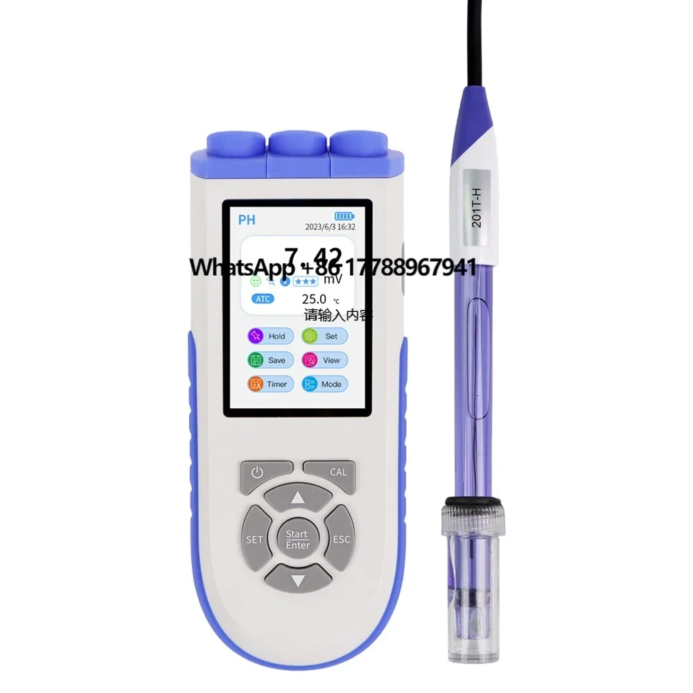 

Wholesale Water Quality Tester Portable High-precision Environmental Swimming Pool Marine Aquaculture pH Water Quality Analyzer