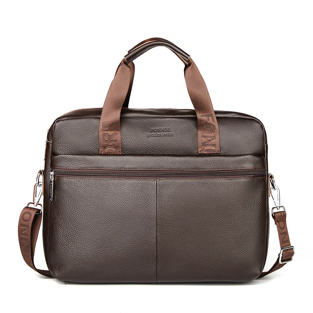 Männer Taschen Handtaschen Schulter Taschen Crossbody Erste Schicht Leder Aktentaschen männer Dokument Taschen Computer Business Tasche Freizeit