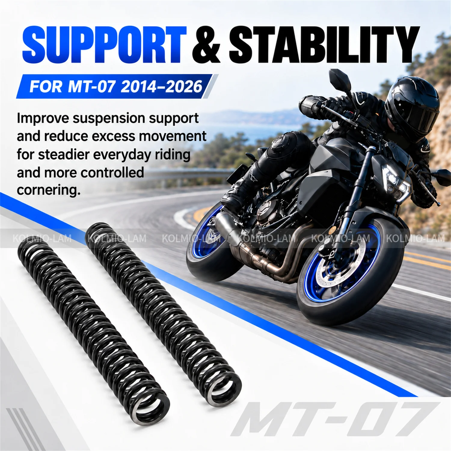 fit-for-yamaha-mt07-mt-07-2014-2017-2018-2020-2021-2024-2025-2026-motorcycle-accessories-front-fork-spring-2pcs