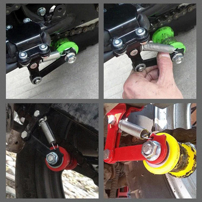 Modified For ATV Motorcycle Chain Tensioner Chain Adjuster On Roller Tools