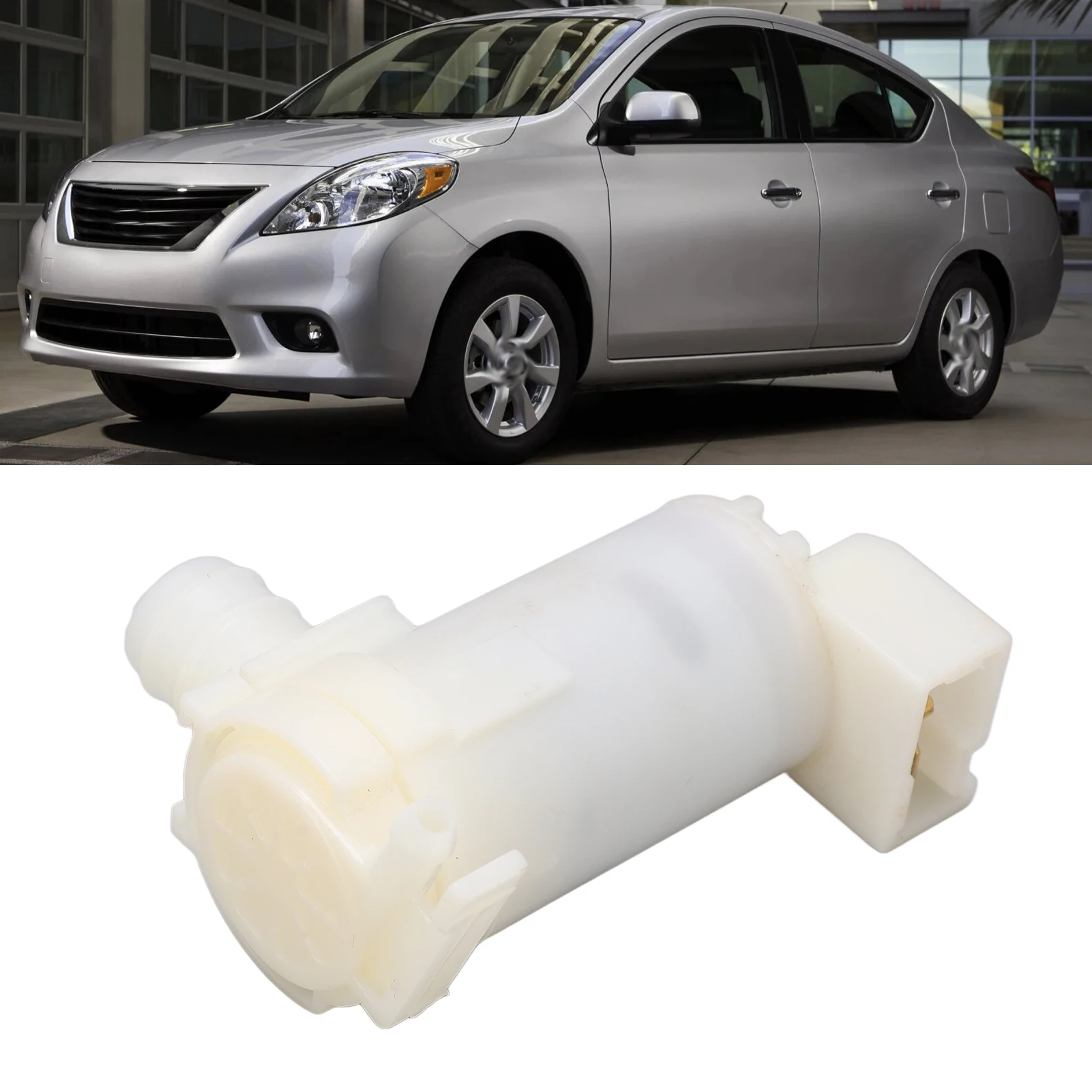 Car Windscreen Washer Water Pump White 28920‑50Y00 Replacement For Nissan Versa Sentra 200SX