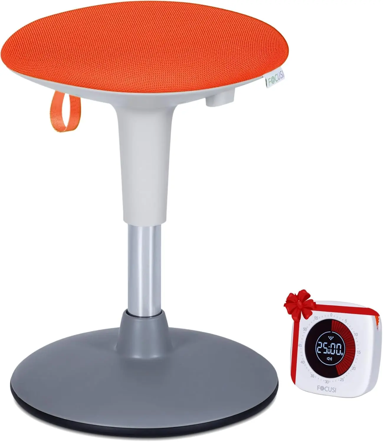 Wobble Stool for Kids Ages 7-12 Years; Flexible Seating Stools for Classroom; Ergonomic Wiggle Seat, 360 Degrees Movement; Bonus