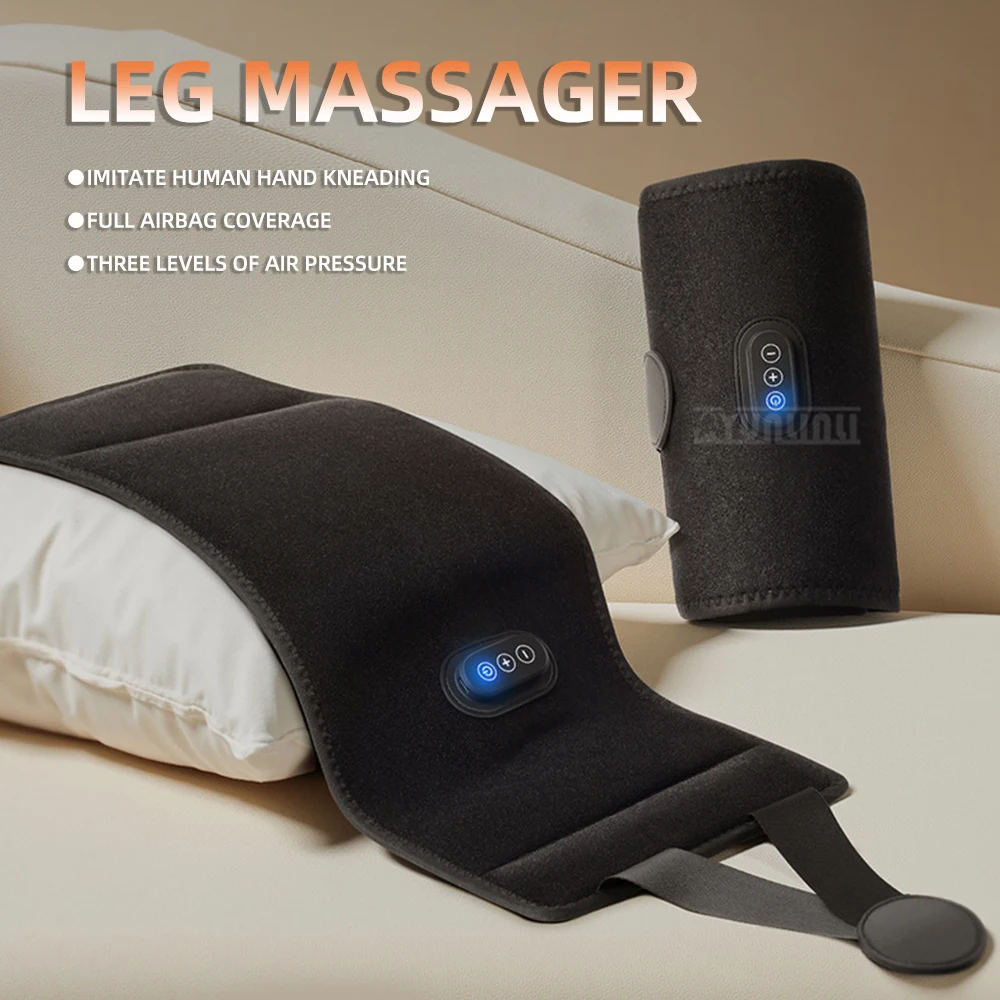 

Электрический пневматический массажер для ног с воздушной волной, портативный расслабляющий трещинг