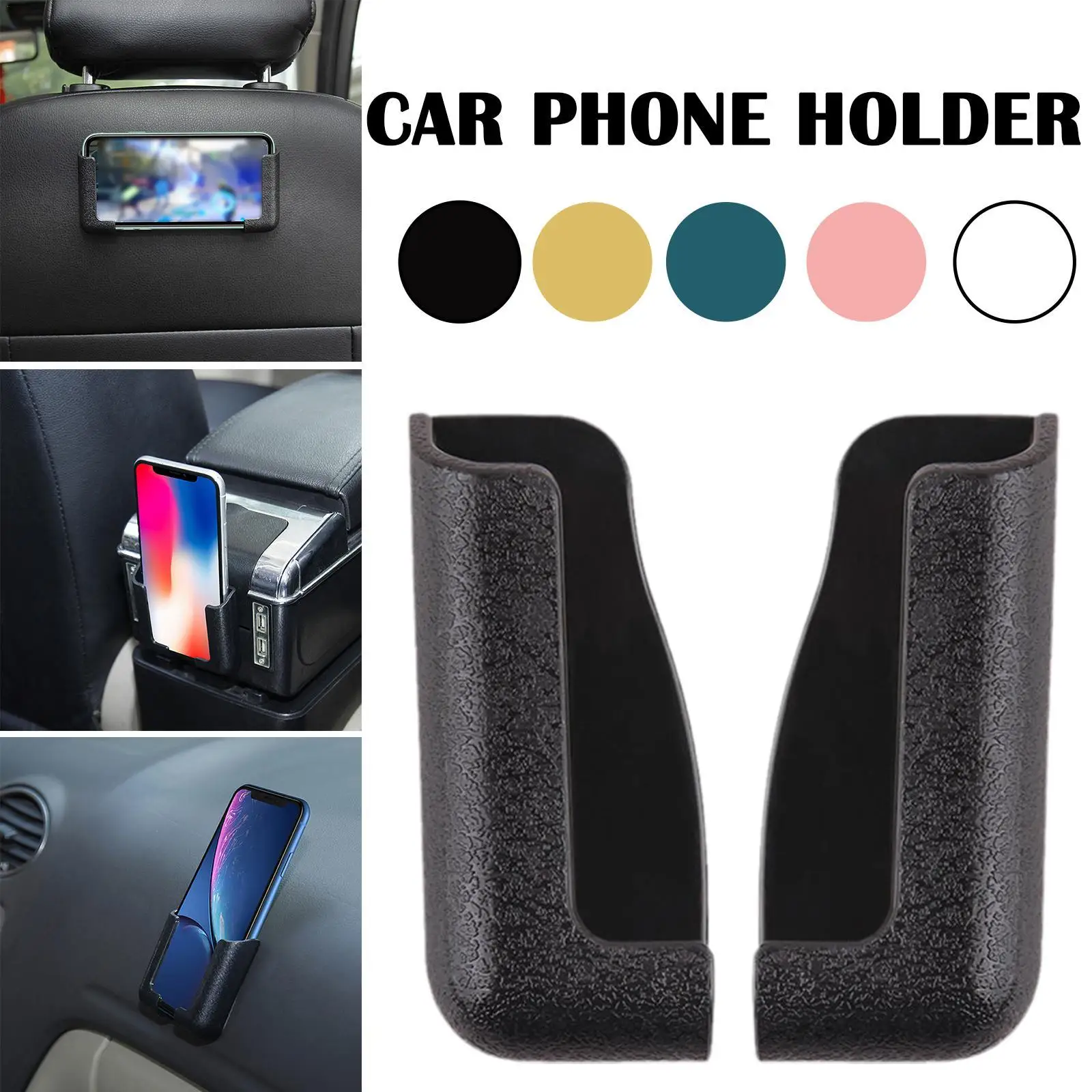 Self-adhesive Car Phone Holder Mutifunctional Mobile Phone Bracket Self Adhesive Dashboard Mount Car Phone Hold