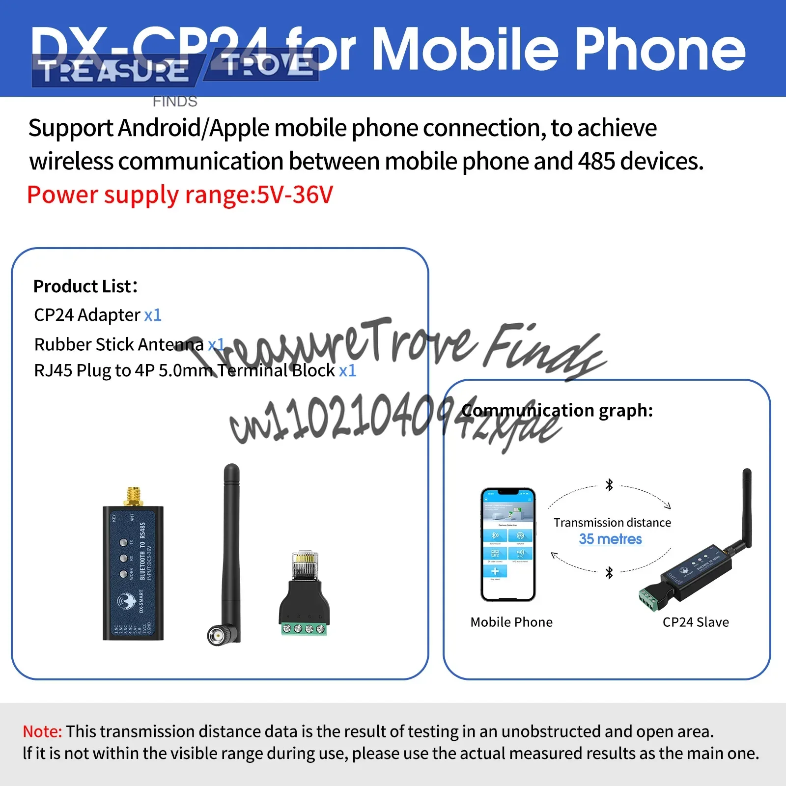 DX-CP24 Wireless Bl…