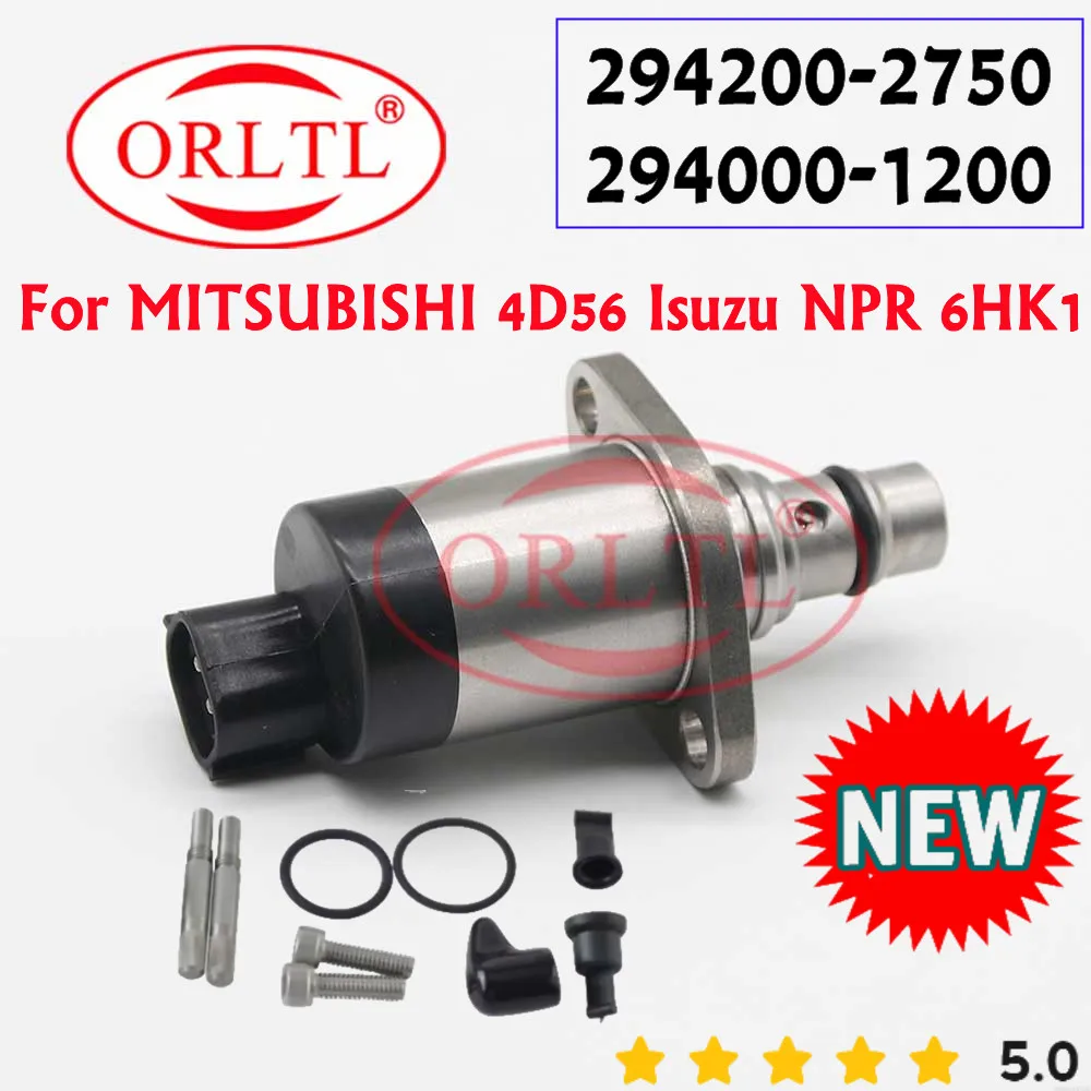 

294200-2750 294000-1200 Клапан управления насосом SCV для MITSUBISHI 4D56 Isuzu NPR 6HK1 Дизельный двигатель 4JJ1 294200-4750 294200-9752