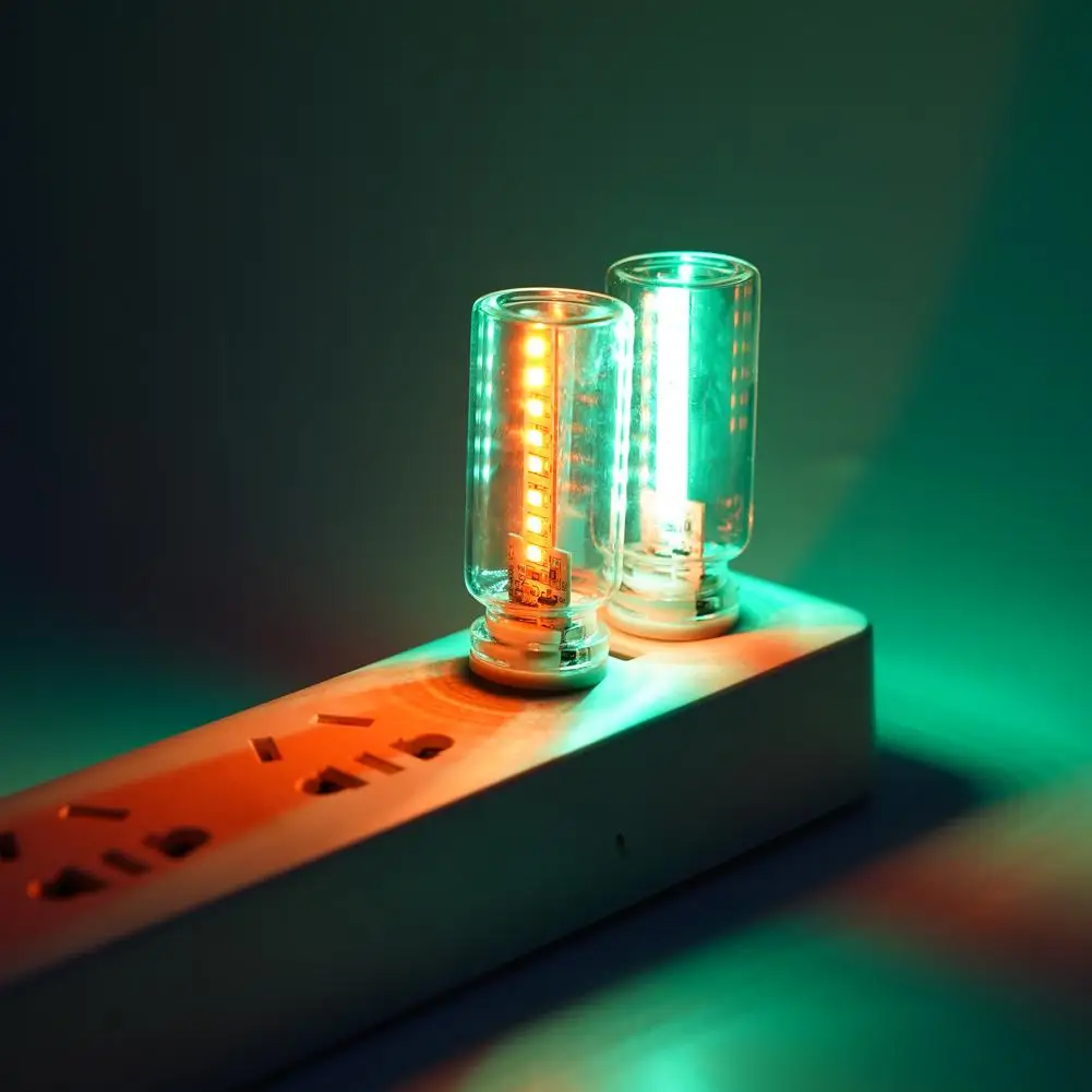 USB LED Car Interior Atmosphere Light Portable Ambient Light Plug-in USB Touch Control Light For Car Party Holiday Decorati Z0Z1