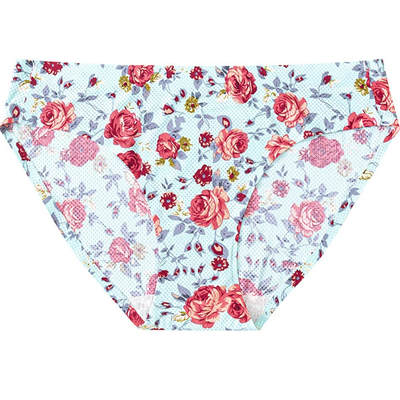 Imagen 7: DeanFire-ropa interior de Bikini para mujer, bragas transpirables sin costuras, bragas cómodas, Hipster, 5 piezas