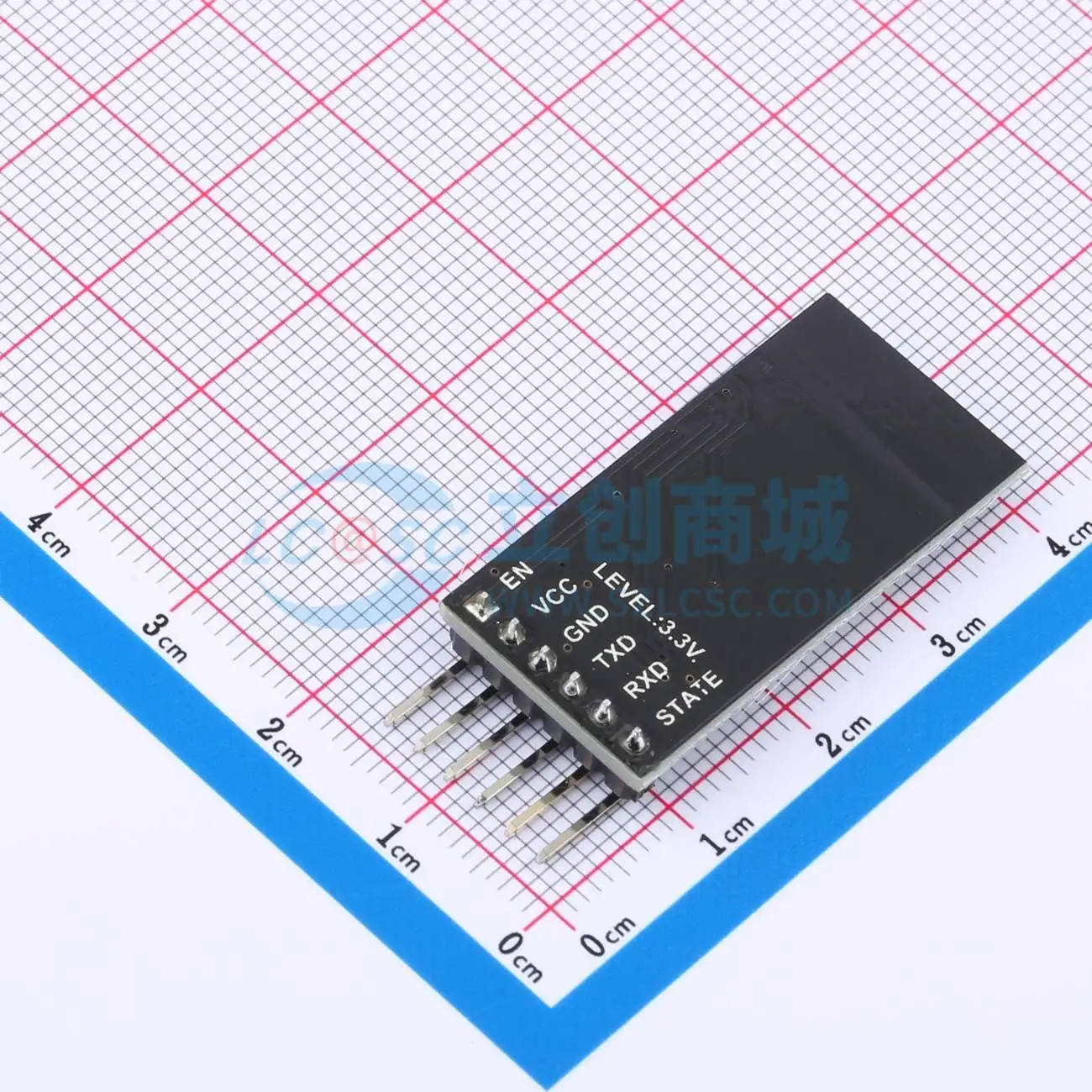 4pcs DT-06 34x17mm WIFI4 UART 2.4GHz WiFi Wireless Module for Smart Home System