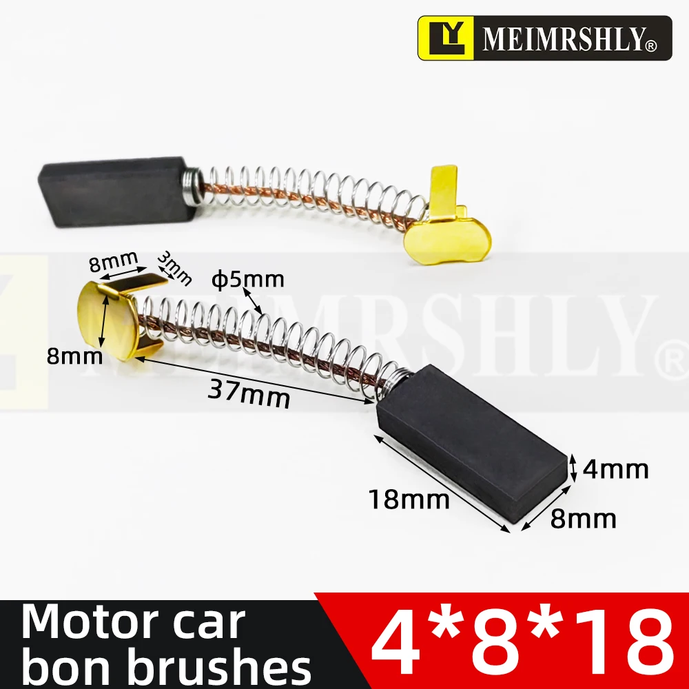 

20pcs Sealing machine carbon brush 3.6*9*22 brush 80-2 centrifuge carbon brush 4X8X18 /20MM