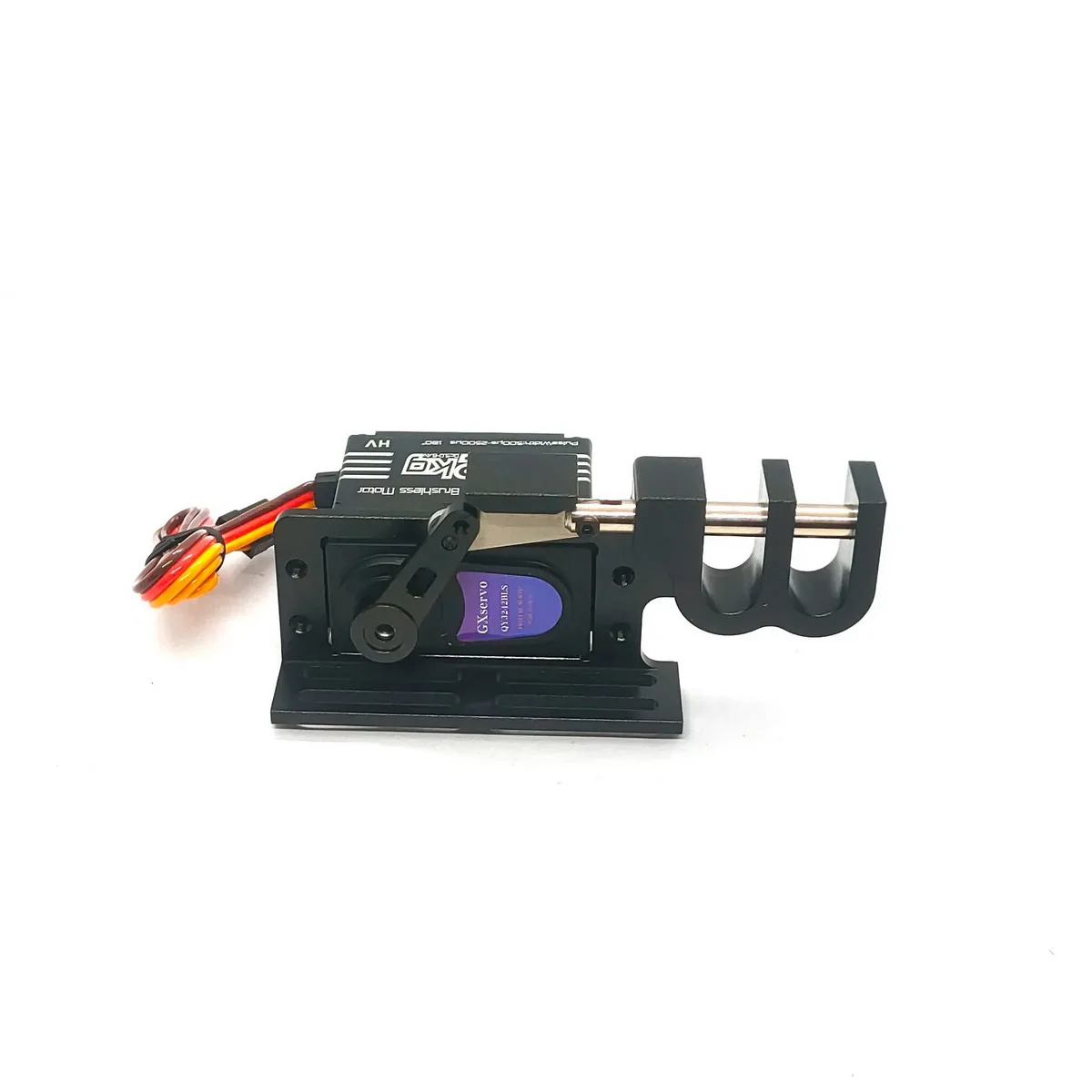 Dispositivo di rilascio a due volte Interruttore servo parabolico Dispositivo di lancio aereo Dispenser di coppia di grandi dimensioni per drone multirotore per la protezione delle piante RC