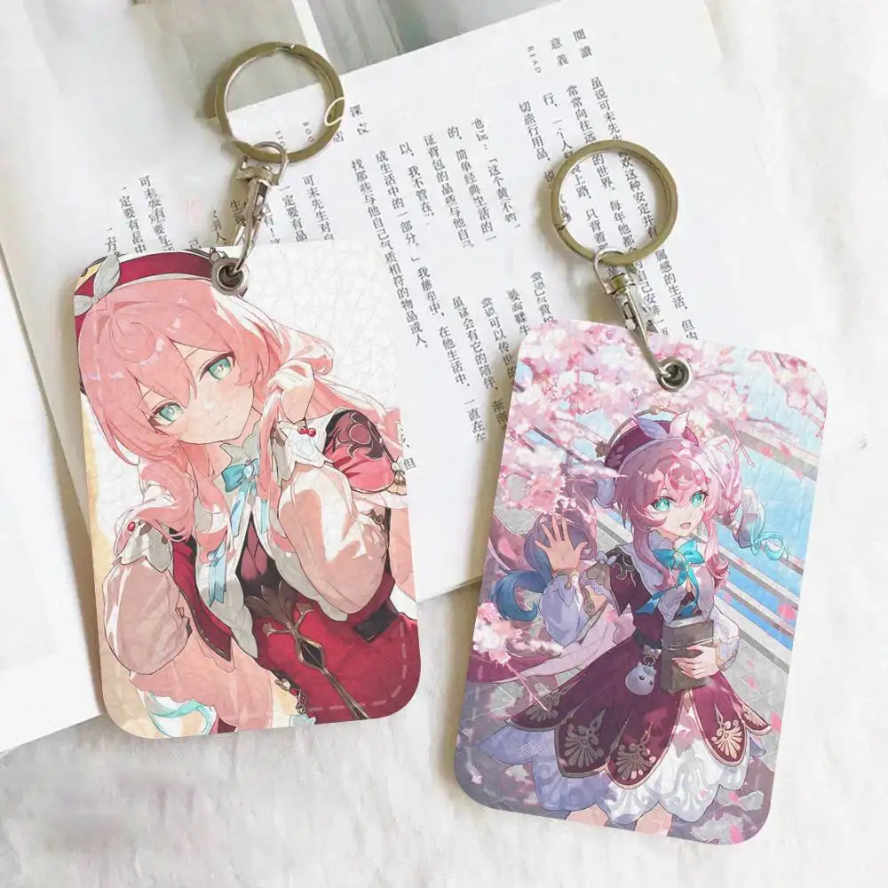 

Держатель для карт Anime Game Honkai Star Rail Yunli, подходит для банковских карт, проездных на метро и автобус, карт-кошельков, бейджей, брелоков